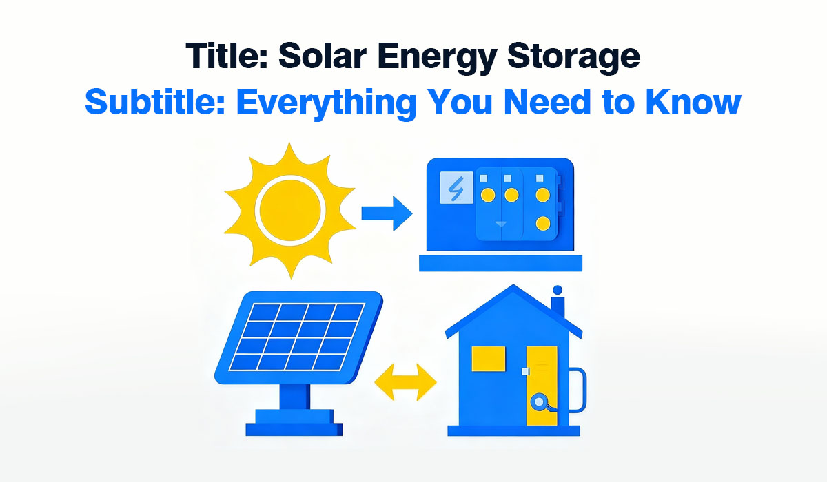 Solar Energy Storage: Everything You Need to Know