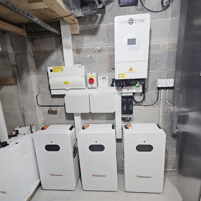 Household Wall-Mounted Energy Storage Project Deployed for UK Clients