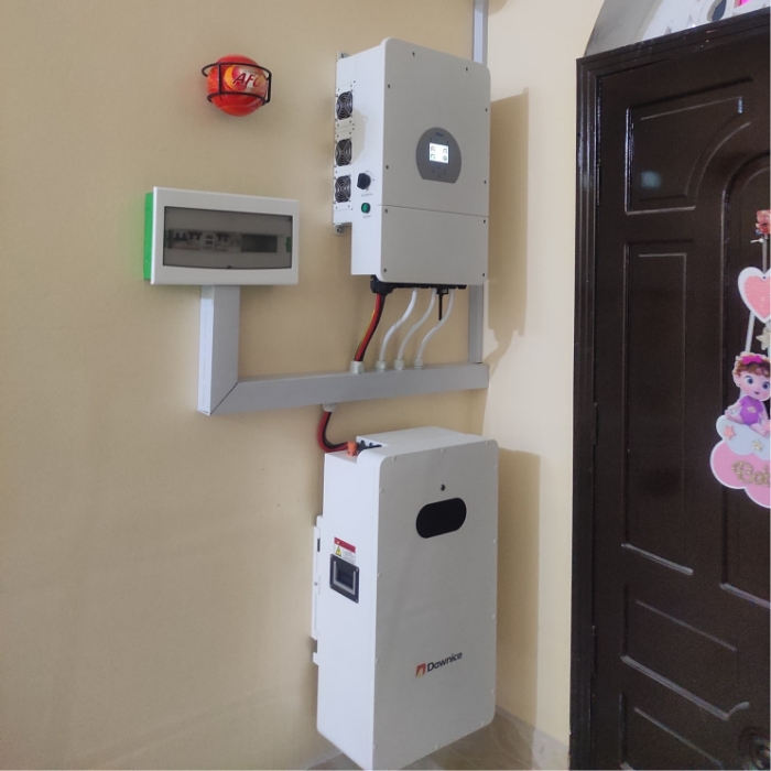 On-site Photos of Household Energy Storage Installation in Iraq, the Middle East