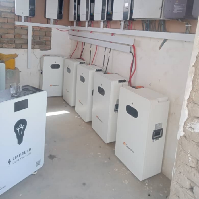 On-site Photos of Household Energy Storage Installation in Iraq, the Middle East