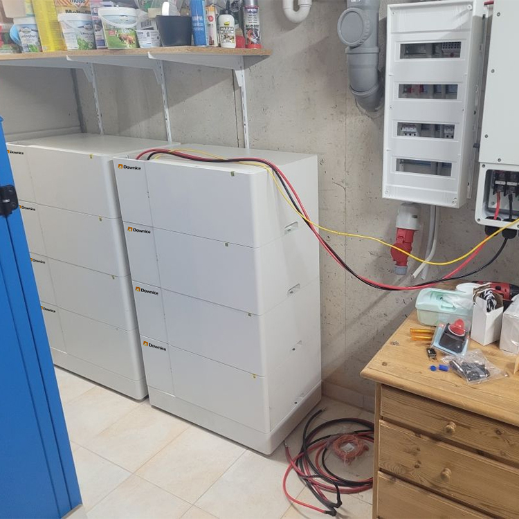 This is a case study of a home energy storage battery installation from Germany.