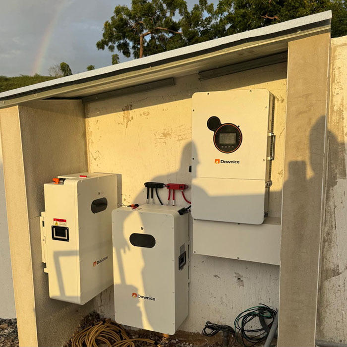 This is a case study of residential energy storage battery installation in Mexico.