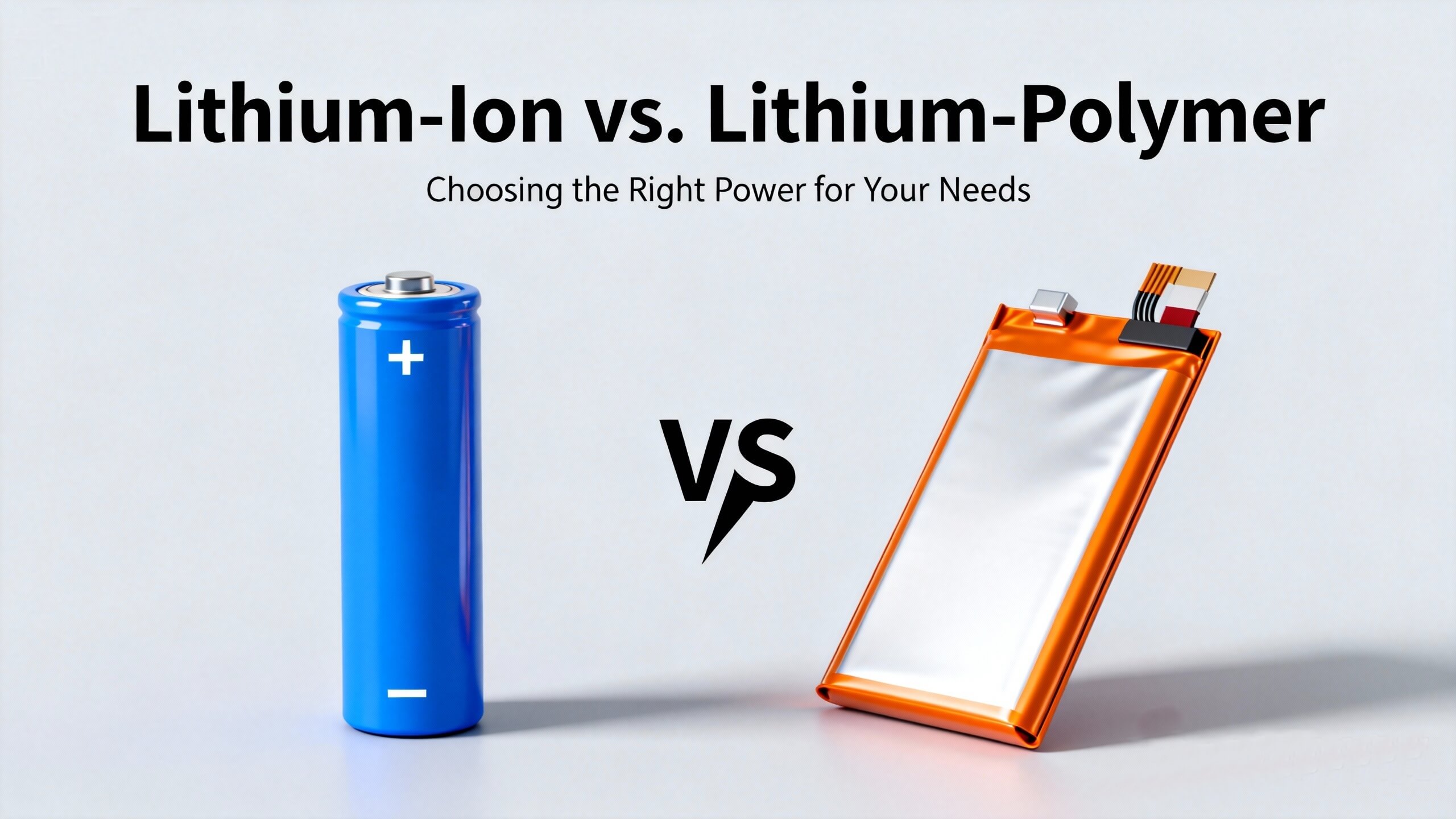 Lithium-Ion Vs. Lithium-Polymer Batteries: Whats the Difference?
