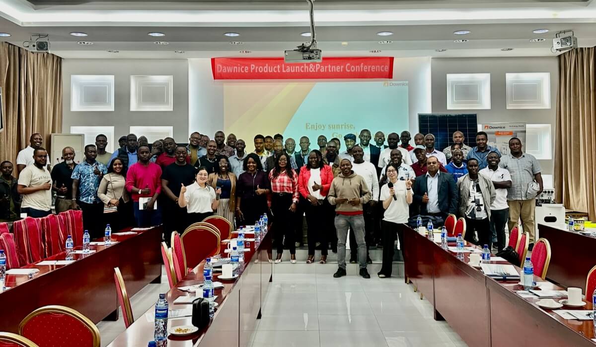 Dawnice Energy product launch and training event in November, Kenya