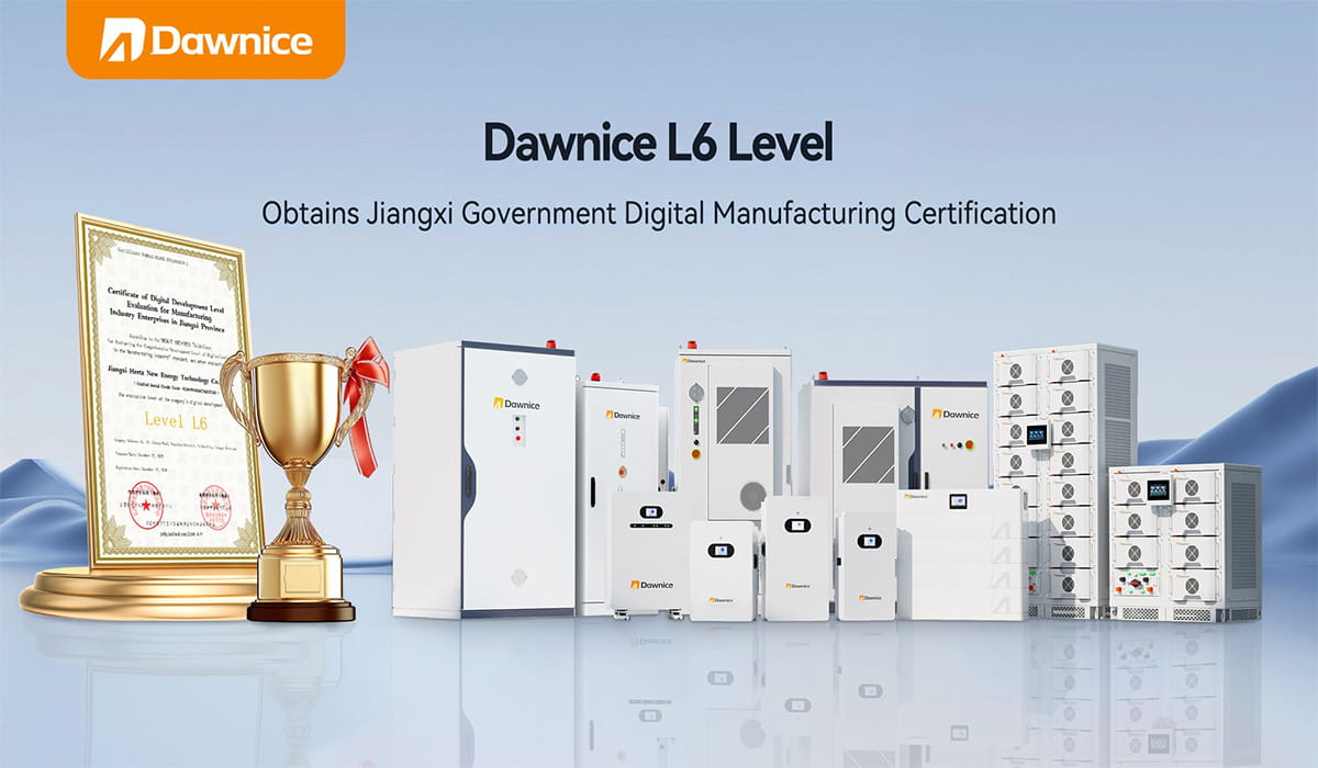 Dawnice Digital Factory Certified at L6 Manufacturing Level