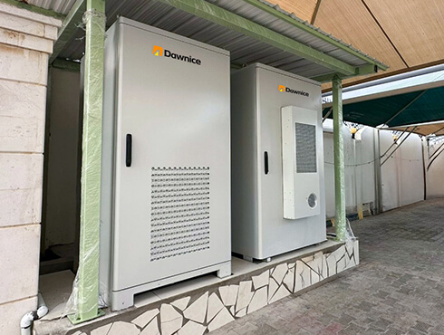 Energy storage project at the IT industrial park in Bangalore, India